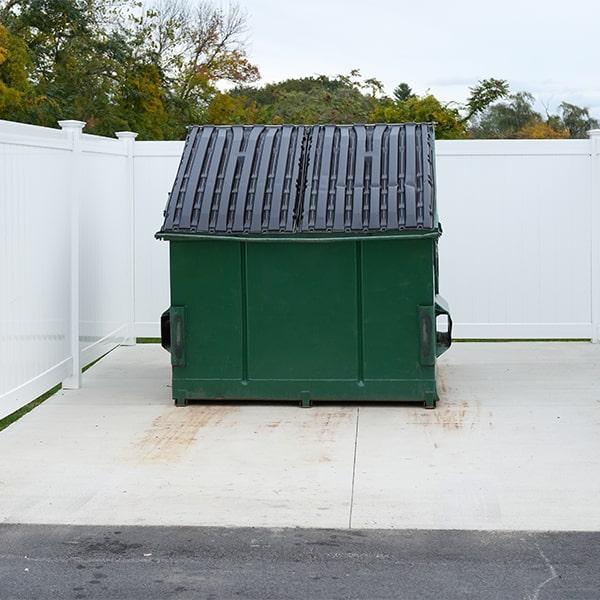 we provide free on-site assessments to determine the best placement for your commercial dumpster