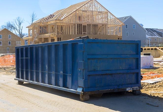 residential dumpsters providing essential garbage disposal services